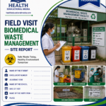 Biomedical waste management site visit report format for GNM nursing students