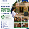 Anganwadi centre field visit format for GNM nursing students