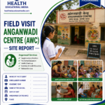 Anganwadi centre field visit format for GNM nursing students