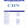 Sample front cover of a GNM nursing practical record