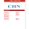 Sample front page design for GNM nursing practical record