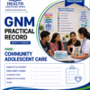 Community adolescent care format for GNM nursing students