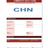 Community Adult Care Format for GNM Nursing Students | Health Educational Media
