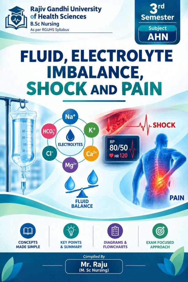 Fluid, electrolytes imbalance