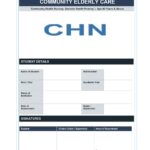Community Elderly Care Format PDF, 23 pages, for B.Sc Nursing and Post Basic B.Sc Nursing students.