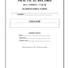 M.Sc. Nursing 1st Year Practical Record for Nursing Education
