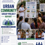 Group project in an urban area format for GNM nursing students