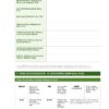 Sample page of the Field Visit Biomedical Waste Management format PDF for nursing students.