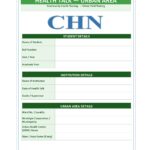 Health Talk Urban Community Format PDF, 5 pages, for B.Sc Nursing and Post Basic B.Sc Nursing students