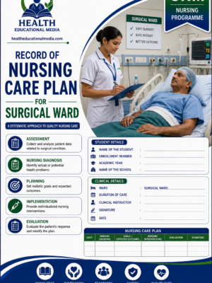 Home 3 Nursing care plan surgical ward format for GNM nursing students