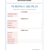Sample nursing care plan medical ward front page for GNM nursing students