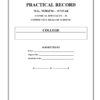 Community Health Nursing Practical Record PDF for M.Sc. Nursing 2nd Year