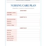 Nursing Care Plan Medical Ward Format PDF, 17 pages, for B.Sc Nursing and Post Basic B.Sc Nursing students.