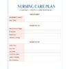 Nursing Care Plan Surgical Ward Format PDF, 14 pages, for B.Sc Nursing and Post Basic B.Sc Nursing students.