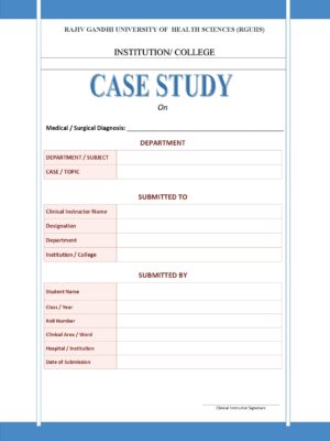 Home 2 Nursing Case Study Format PDF – 34-page nursing educational document for nursing students