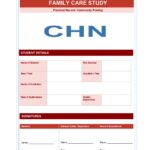 Family Care Study Format PDF for B.Sc Nursing and Post Basic B.Sc Nursing students.