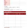 Sample page of the Family Care Study format for nursing students
