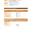 Sample page of the Community Under Five Care Format PDF for nursing students.