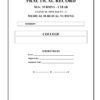 Medical Surgical Nursing Practical Record PDF for M.Sc. Nursing I Year