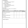 Sample index pages of Medical Surgical Nursing Practical Record for M.Sc. Nursing I Year