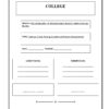 Sample page from M.Sc. Nursing Nephro-Urology Nursing Practical Record