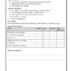 Sample page from M.Sc. Nursing Nephro-Urology Nursing Practical Record