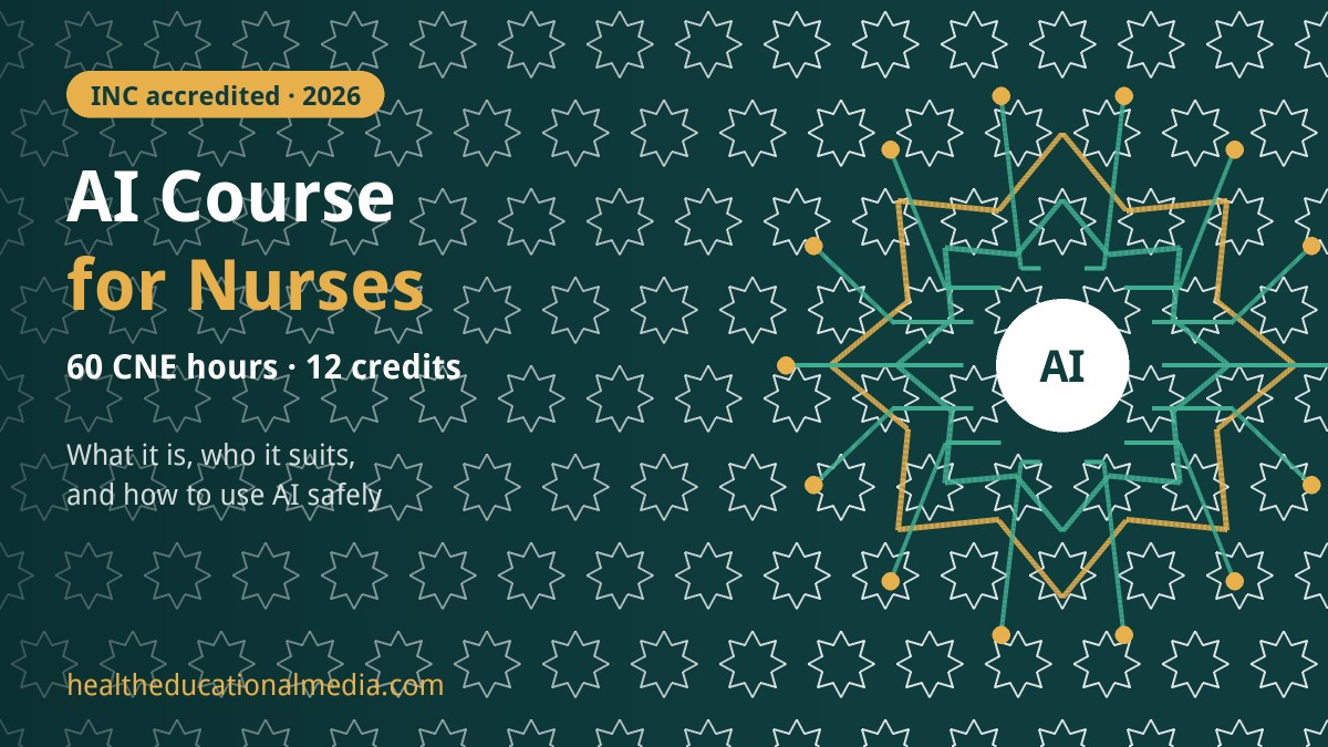 AI Course for Nurses: INC-Accredited Programme with 60 CNE Hours Explained 2 AI course for nurses – INC accredited programme with 60 CNE hours